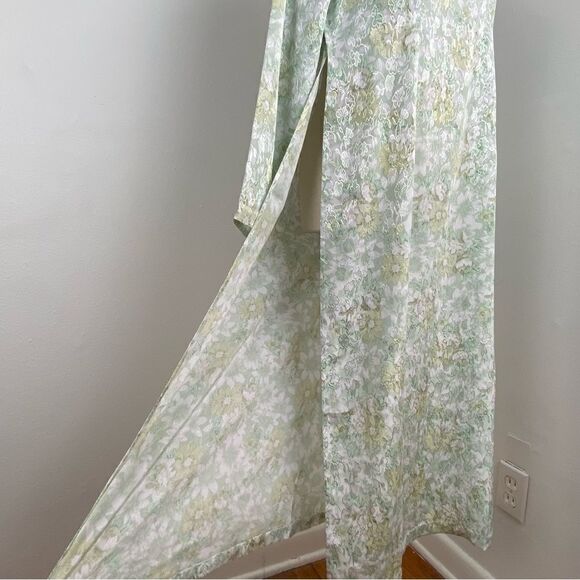 Handmade Womens Ethereal Brocade Cheongsam Gown Whimsigoth Fairy Vtg Dress S/M - Picture 8 of 12